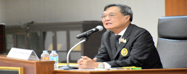 เลขาธิการเนติบัณฑิตยสภาให้การต้อนรับมหาวิทยาลัยราชภัฏนครศรีธรรมราช